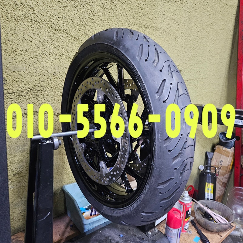 BMW R1250RT 앞 뒤 휠 재생 및 도색 후기 대구오토바이 중고 매입 용달 정비 부품