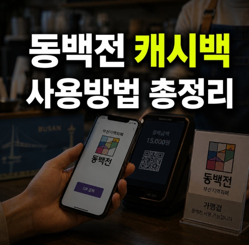 동백전 캐시백 사용방법 총정리 (자동 적립·자동 사용)
