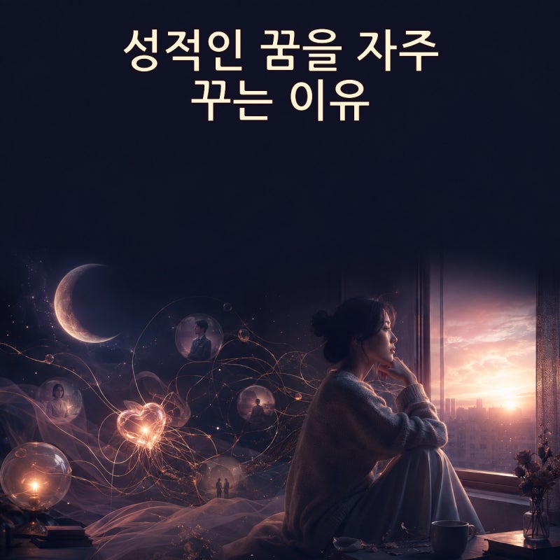 성적인 꿈을 자주 꾸는 이유와 현실 심리