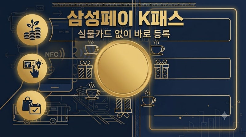 삼성페이에서 티머니 K패스 이제 바로 쓴다, 실물카드 없이도