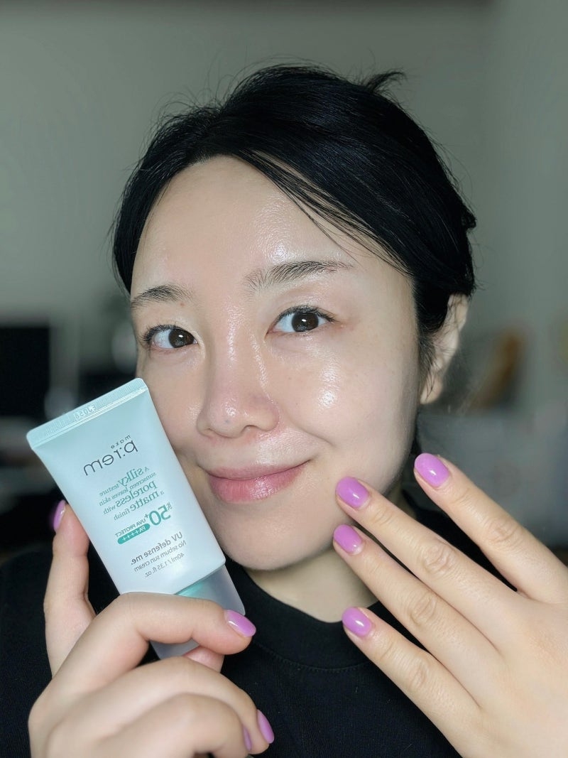 올리브영선크림추천 메이크프렘 노세범 선크림, 보송한 무기차차