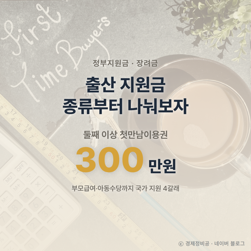 출산 지원금 종류, 국가 지원과 지자체 지원부터 나눠보자