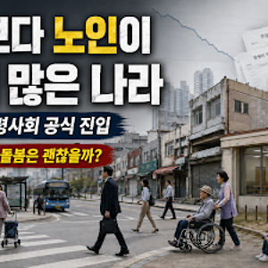아이보다 노인이 두 배인 한국, 초고령사회가 가져올 10가지 문제