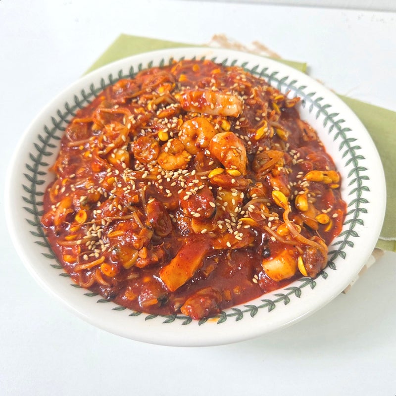 간단 해물찜 레시피 냉동 해물모둠 요리 초간단하게 해물찜 만드는 법