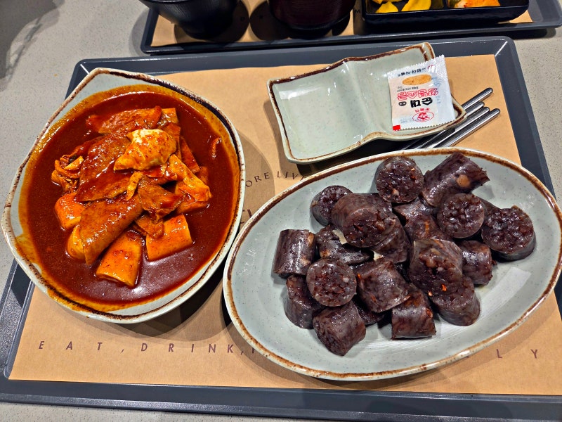 [기흥 롯데아울렛 푸드코트 탐방] 라멘 분식 돈까스 후기