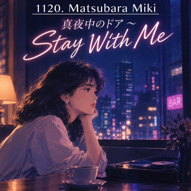 1120. Stay With Me(真夜中のドア) (스테이위드미) 가사 해석 및 발음 _ Matsubara Miki