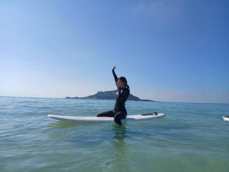 제주도 협재금능해수욕장서핑 협재서핑 추천 제주협재서프에서 즐긴 협재해수욕장서핑 / 초....