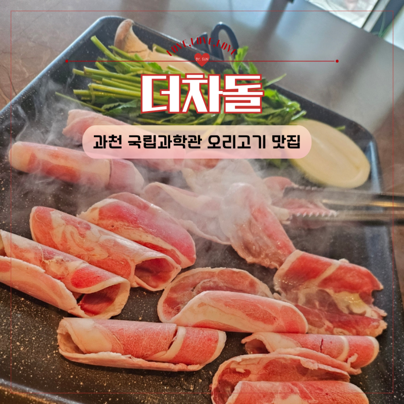 과천 과학관 맛집 더차돌ㅣ아이와 방문한 유황 오리 차돌구이와 점심특선 후기