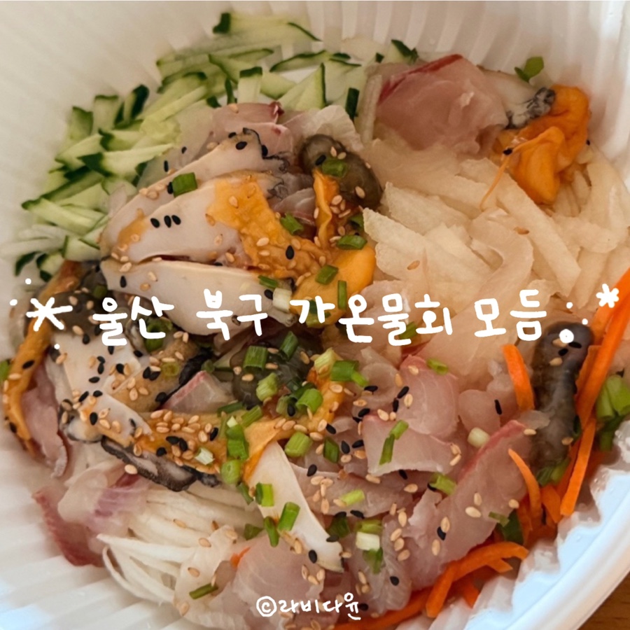 가온물회 사진 1