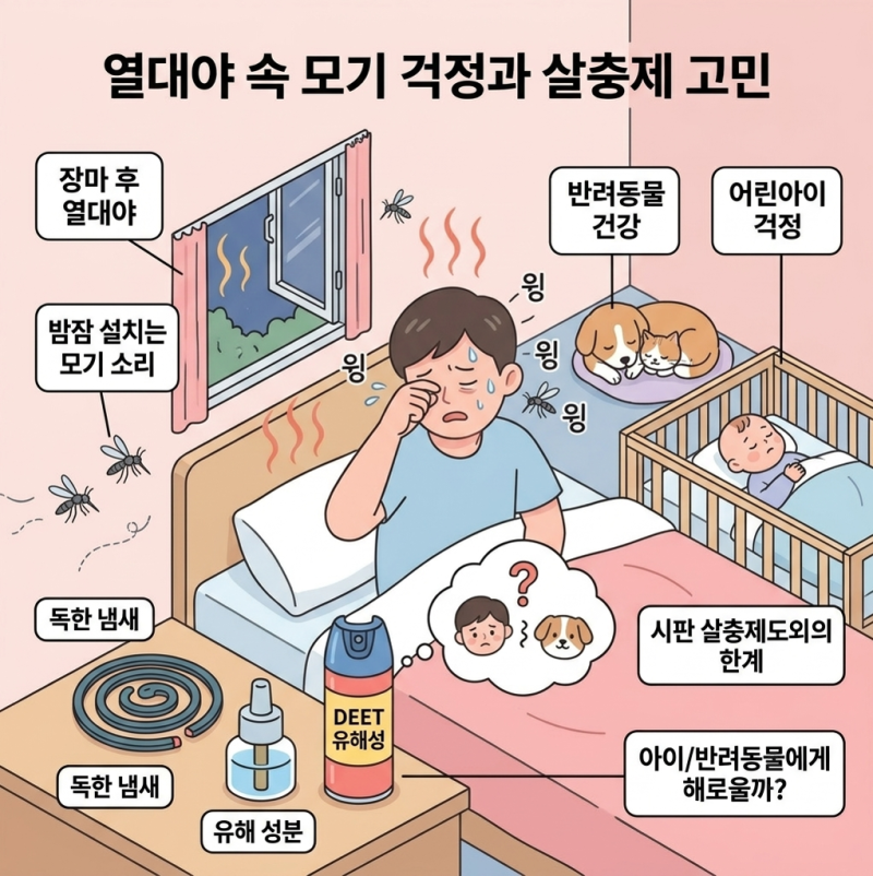 여름밤 불청객 모기 완벽 퇴치법! 다이소 계피와 천연 아로마 오일로 화학 성분 없는 친환경 ....