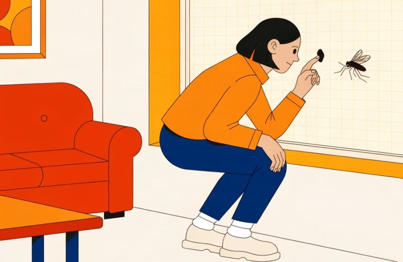 방충망 셀프 교체, 아무 망이나 사면 벌레는 다시 들어옵니다