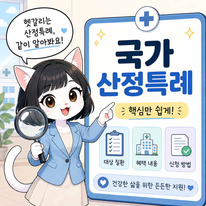 뇌혈관질환 심장질환 국가 산정특례 제도 30일 지원│신청방법│재등록 조건│혜택·대상 9....