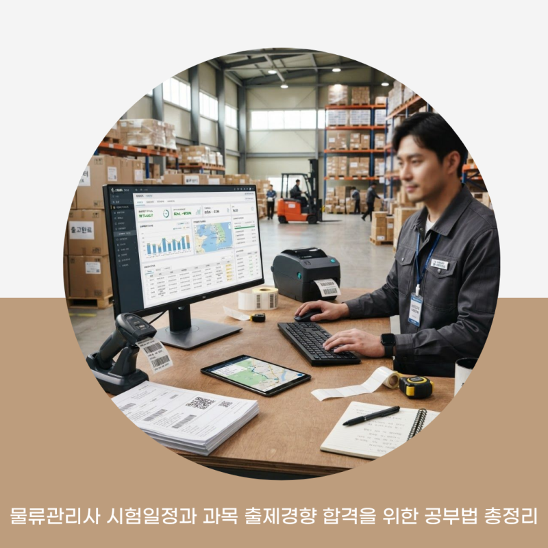 물류관리사 시험일정과 과목 출제경향 합격을 위한 공부법 총정리