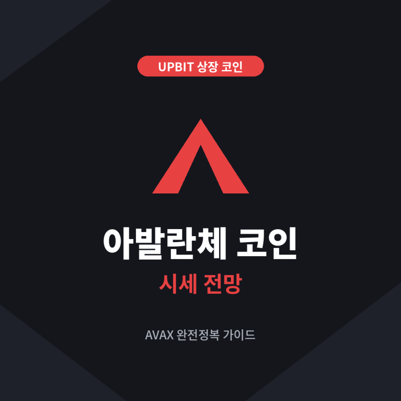 아발란체코인 여기까지는 조정