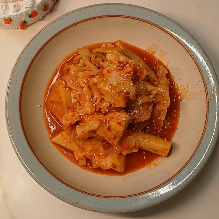 다이어트 떡볶이 양배추로 칼로리 낮추는 초간단 레시피