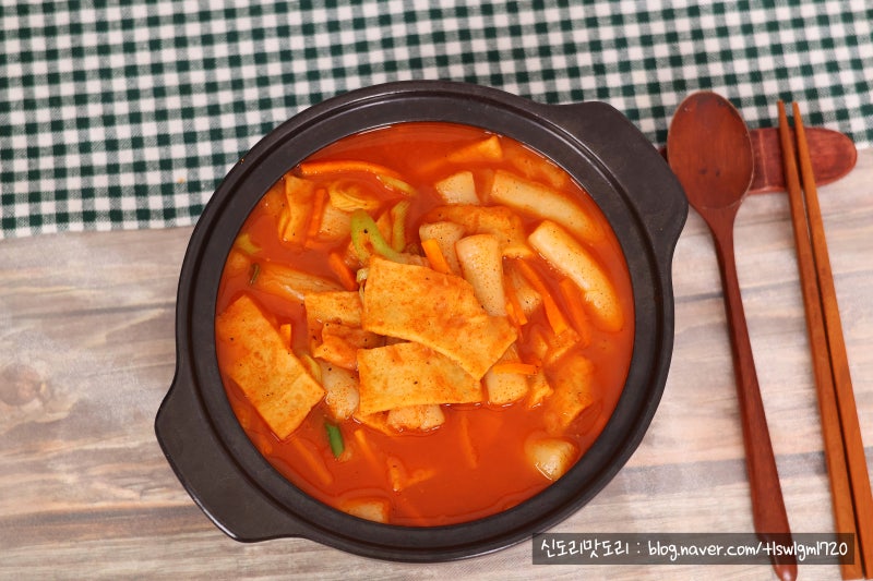 국물떡볶이 레시피 정석 밀떡볶이 소스 만들기 노하우 떡볶이 황금레시피