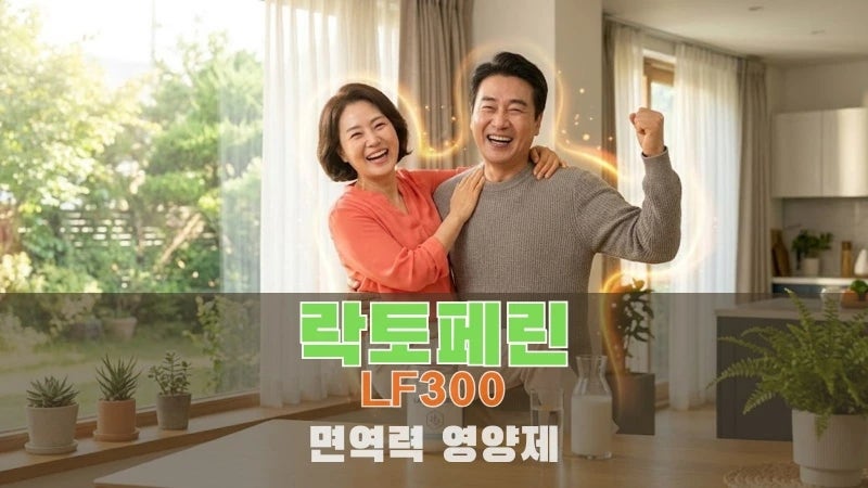 LF300 효능과 락토페린 면역력, 장용성 복용법까지 총정리