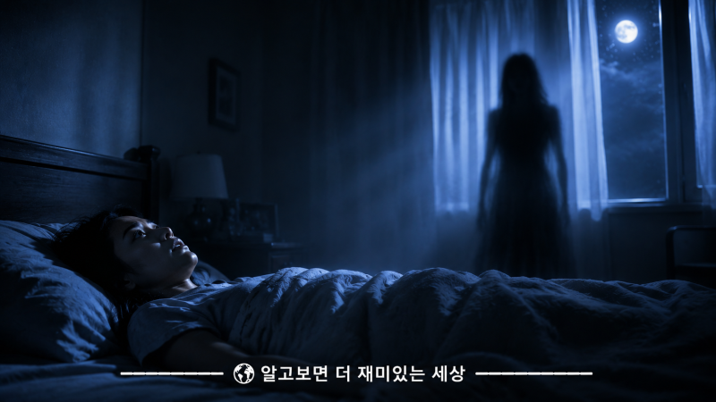 가위눌림은 귀신일까? 과학이 밝혀낸 충격적인 진실