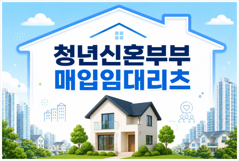 청년·신혼부부 매입임대리츠주택[경기남부지역 예비입주자 모집] 시작! 신청방법·일정 한....
