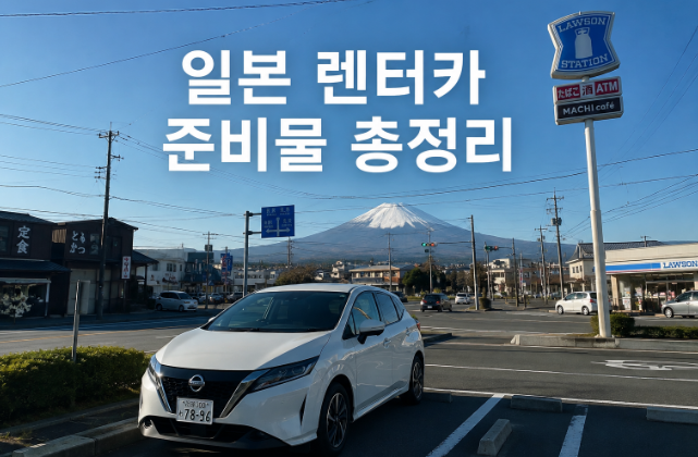 일본 렌터카 준비물 ㅣ 국제운전면허증 발급부터 ETC·보험, 사고대처방법