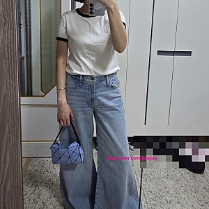 여름 데일리백으로 좋은 바오바오 큐보이드 미니백 착샷 후기_일본 후쿠오카에서 샀어요