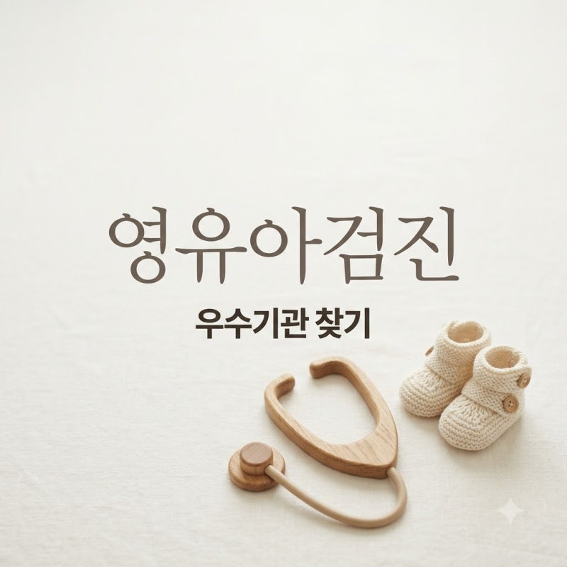 영유아검진 우수기관 조회, 우리 아이 병원 1분 만에 찾는 방법