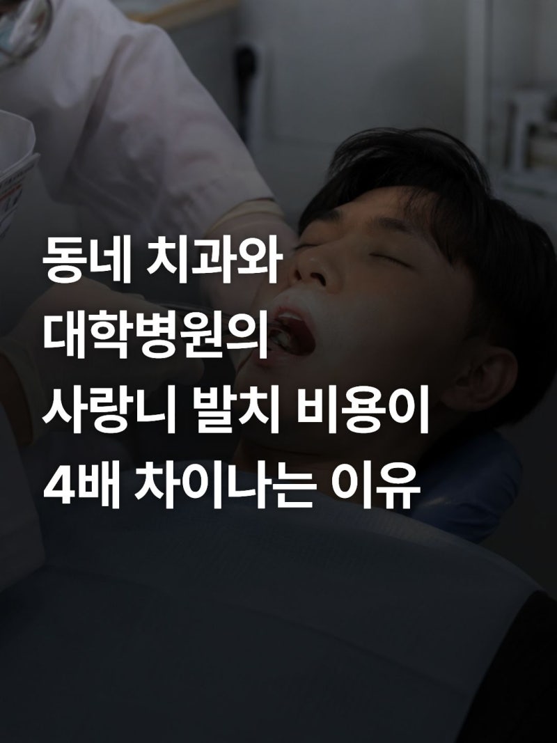 2026 사랑니 발치 비용 총정리: 매복, 누운, 썩은 사랑니 실비 청구 방법