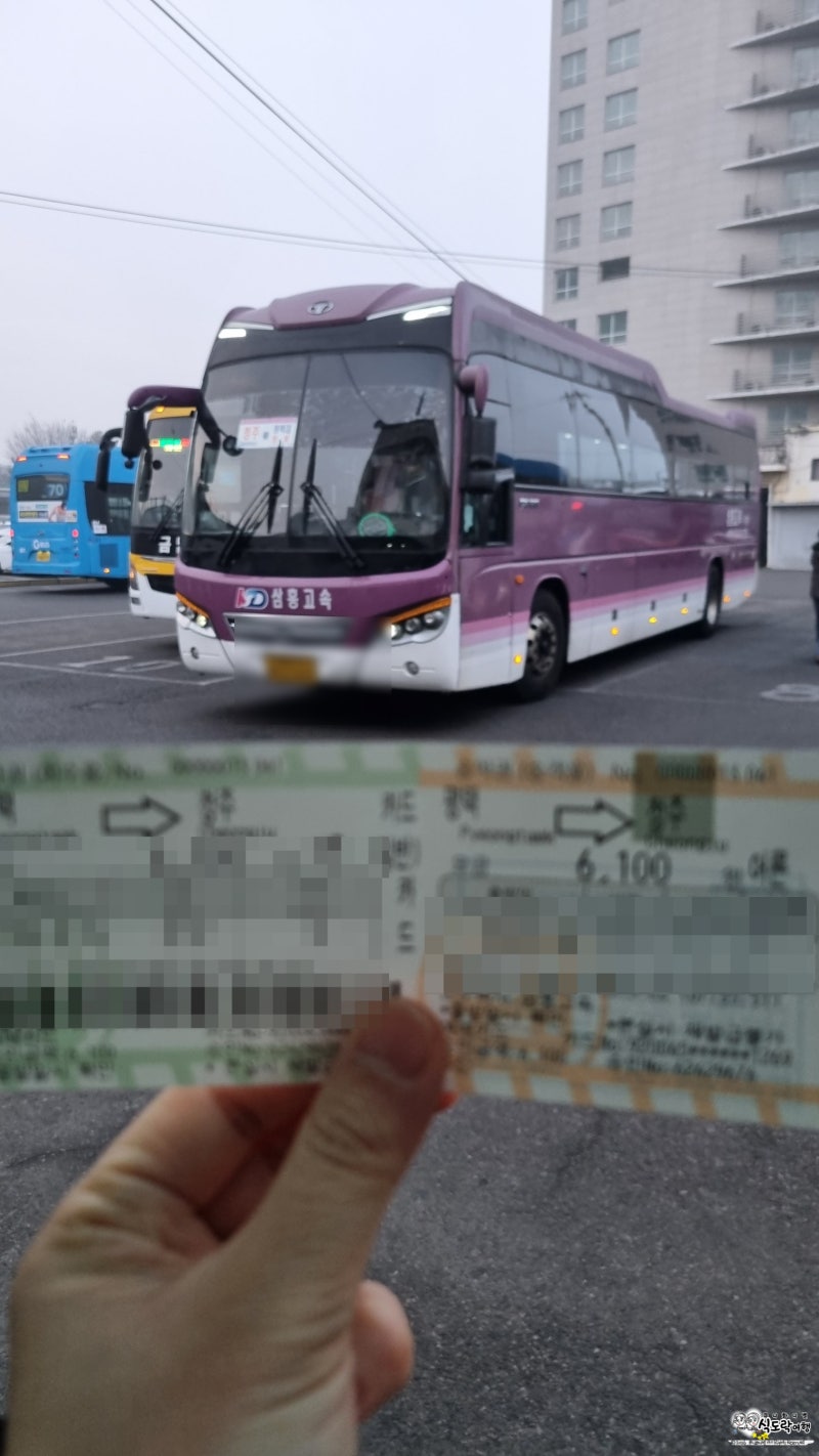 평택시외버스터미널 청주행 버스 예매방법과 이용시설 탑승후기