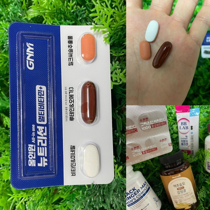 GNM 올인원 뉴트리션 멀티비타민 2달 후기, 밀크씨슬의 효능