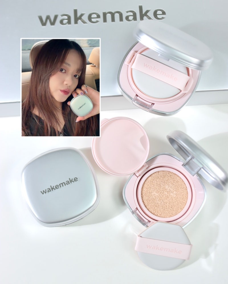 웨이크메이크 스킨 퍼펙팅 커버 쿠션 전색상! 올리브영 깔끔한 데일리 쿠션 추천!
