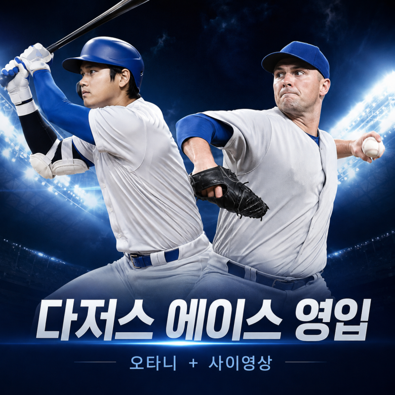 다저스 또 초대형 영입, 오타니 옆에 사이영상 2연패 에이스까지