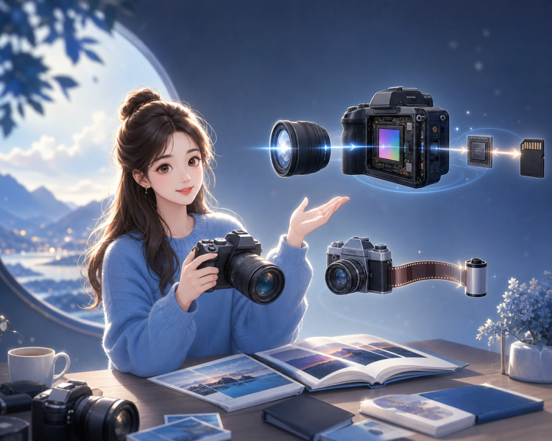 디지털카메라 입문자를 위한 작동 원리와 미러리스·DSLR 선택 기준