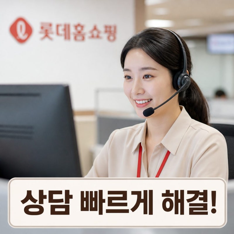 롯데홈쇼핑 고객센터 전화번호 상담사 연결 운영시간 총정리