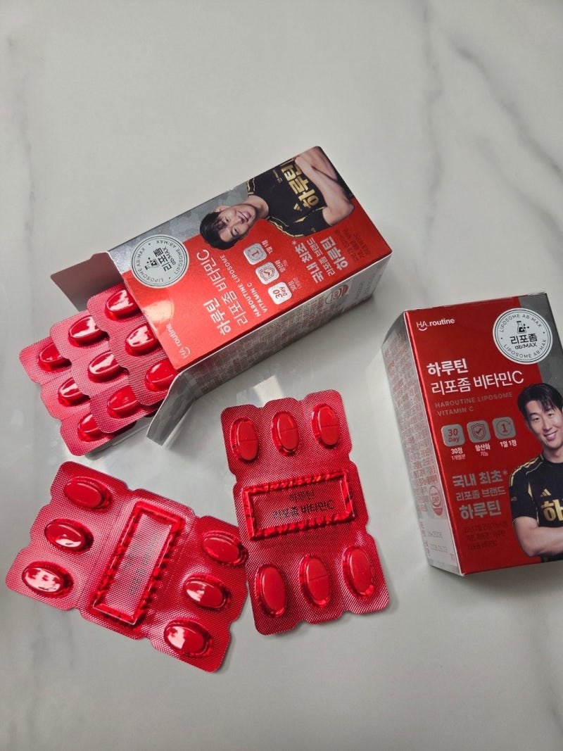 하루틴 리포좀 비타민C 500mg 고함량! 공복에도 부담 없이 하루 한 알 섭취, 비타민C 추천 후기