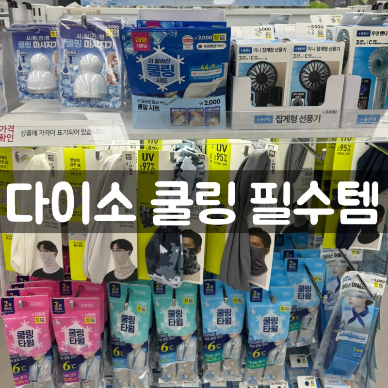 다이소 쿨링 필수템, 자외선 차단 쿨 롱 스포츠 스카프 마스크 얼굴 목까지 써봤더니