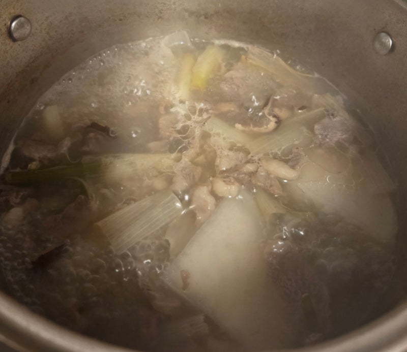 야매 갈비탕 만들기 위암 수술 후 기력회복을 위한 간단한 식단