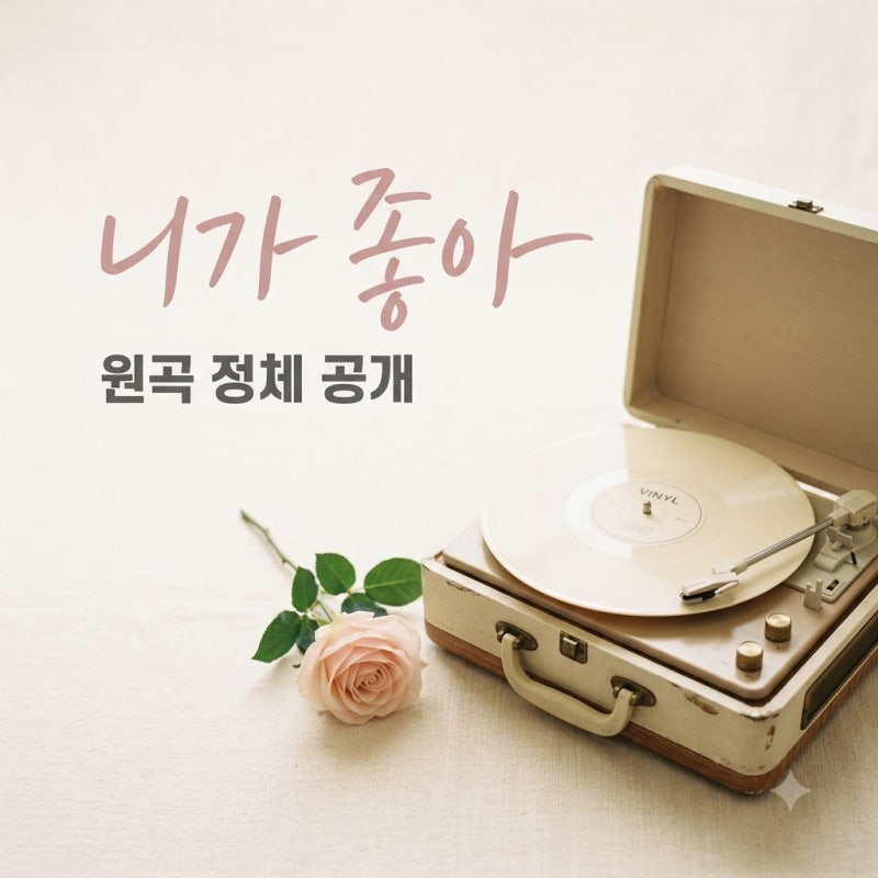 니가 좋아 원곡 가수 정체! 최성곤(오정세) 와일드 씽 OST 팩트 체크