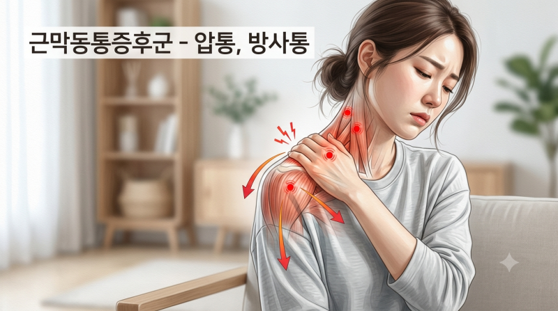 [상봉 한의원][통증 유발자] 18. 근막동통증후군(Myofascial Pain Syndrome)- 목 어깨가 담결린듯 뻐근....