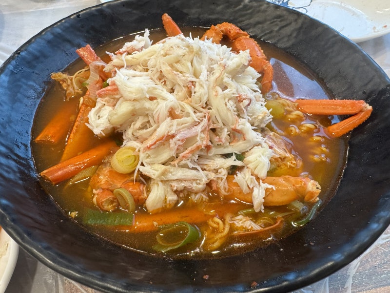 [강릉 맛집] 커플 무한대게 먹방 후 밤바다 차박 힐링: 주문진 홍게 무한리필 4판 솔직후기