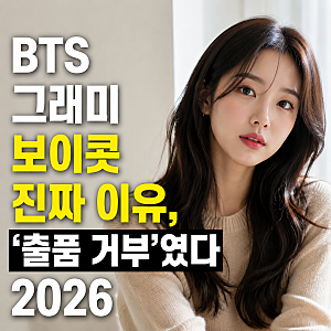 BTS 그래미 보이콧 진짜 이유, '출품 거부'였다 2026