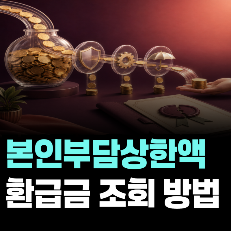 건강보험 본인부담상한액 환급금 조회 방법, 8월 안내문을 못 받았다면?
