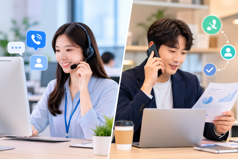 인바운드 CS와 아웃바운드 CS 차이, 우리 회사에는 어떤 방식이 맞을까?