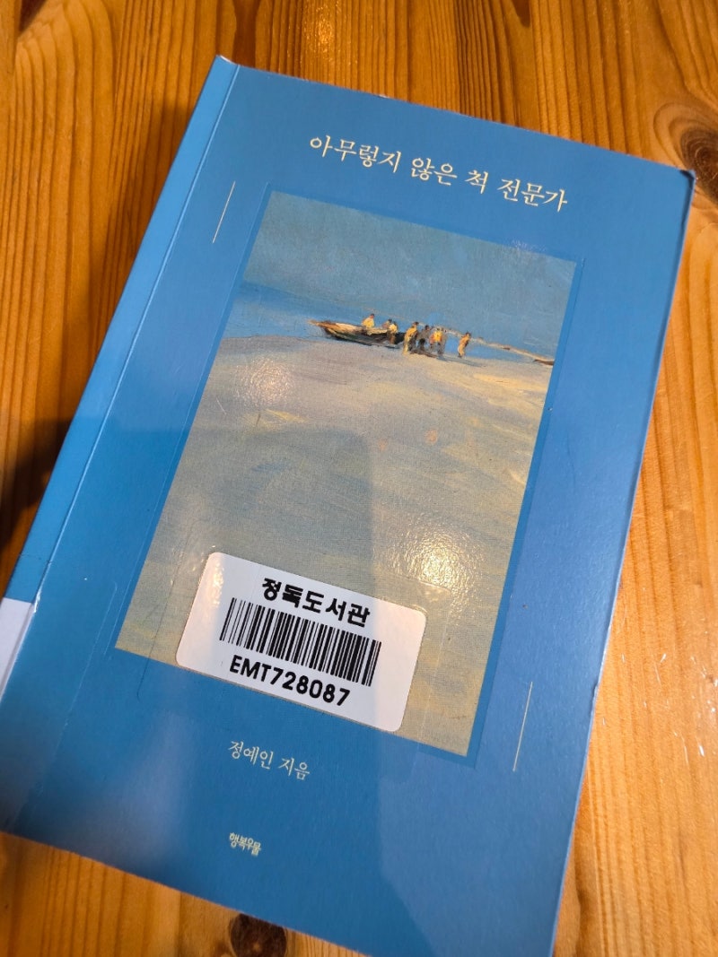 [도서 후기]아무렇지도 않은 척 전문가 | 정예인 지음