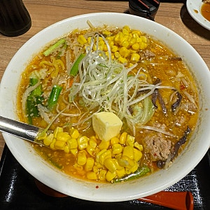 삿포로 신치토세공항 국내선 라멘 맛집 콘버터라멘 게야키