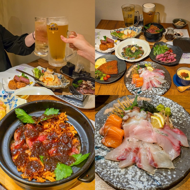 일본 후쿠오카 이자카야 와다치 현지인 맛집 추천