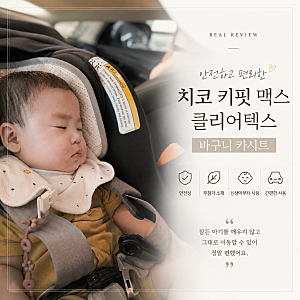 치코 키핏 맥스 클리어텍스 바구니 카시트 후기