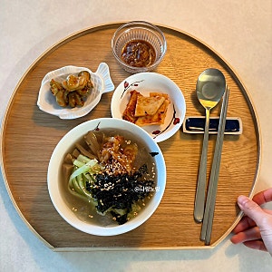 도토리묵사발 레시피, 냉면육수 없이 묵사발 육수 양념장 만들기