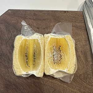 집밥28 과일 산도 간단 레시피 홈카페 산도 만들기 휘핑크림 후르츠산도 만들기 디저트