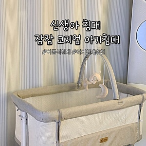 신생아 침대 이동식 잠잠 코지업 아기침대 출산준비물
