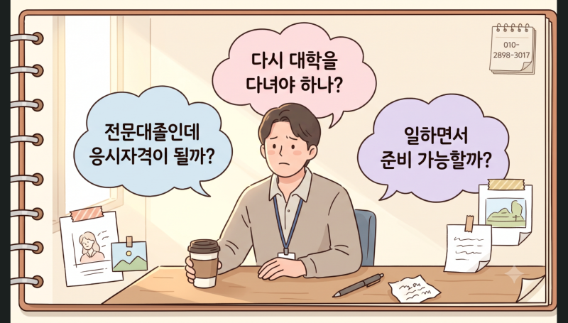 전문대졸 소방쌍기사 준비기간, 설비관리 직장인은 얼마나 걸릴까?